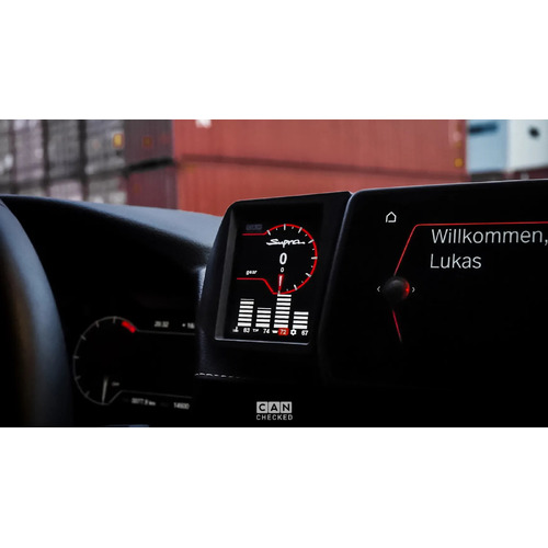 CANchecked MFD32 Gen2 Programmable Touch Screen CanBus Display for Toyota Supra A90/A91 19+