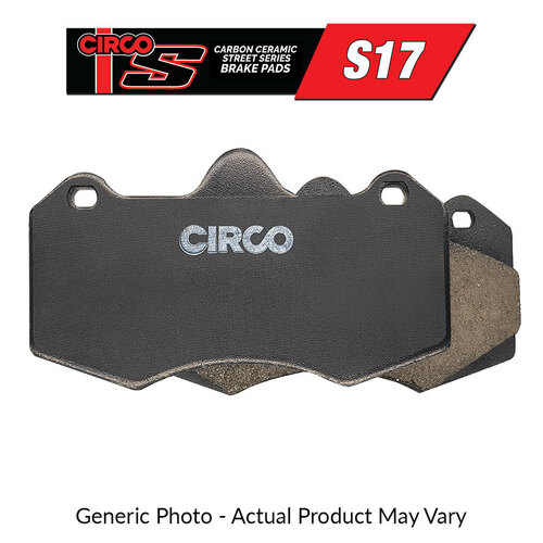 Circo MB1558-S17 Street Series S17 Brake Pads Front for Golf Mk6 IV,V,VI/Audi TT