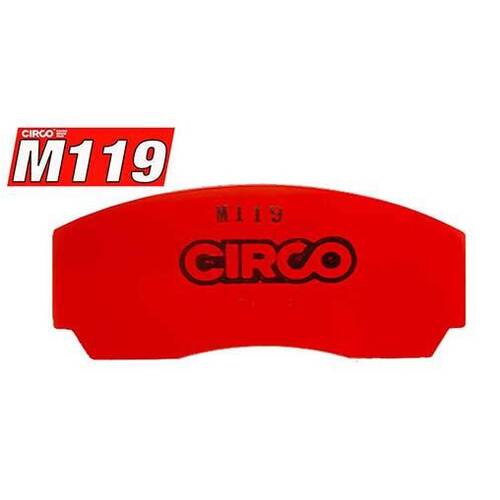 Circo MB1678-18-M119 Brake Pads - AP Racing 6pot CP5555 D51 18mm