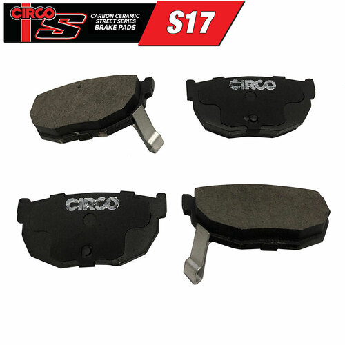 Circo Street Series S17 Brake Pads Rear S13 Silvia/180SX/S14/S15 200SX 