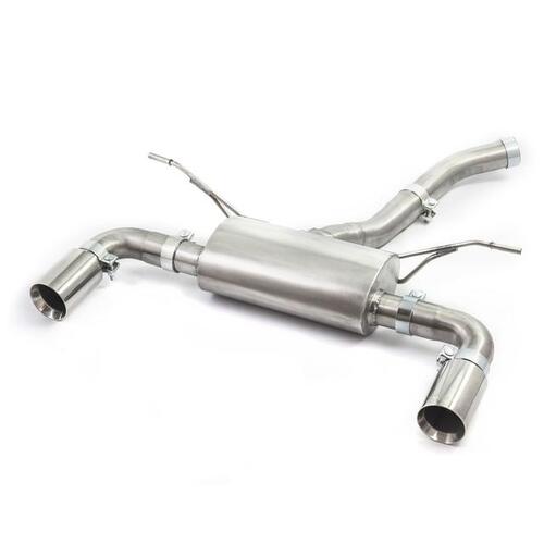 BMW 420D (F36/F36 LCI) Dual Exit 440i Style Exhaust Conversion (TP84-BLK (Ceramic Coated))