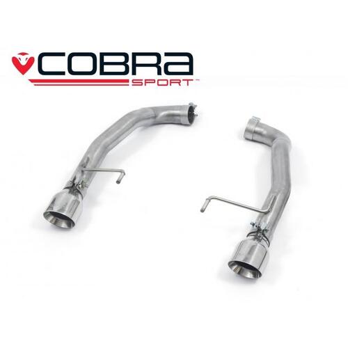 Ford Mustang 5.0 V8 GT (2015-18) Venom Axle Back Performance Exhaust (TP34-BLK)