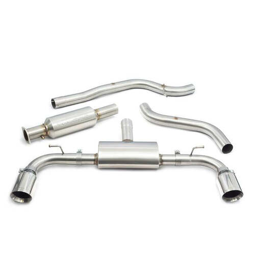 Ford Focus ST (Mk4) Cat Back Performance Exhaust (Non Resonated, TP79)