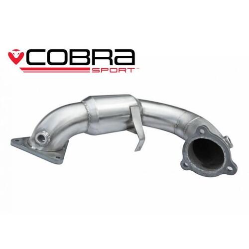 Renault Megane RS 250 / 265 (09-17) Sports Cat / De-Cat Front Downpipe Performance Exhaust (De-Cat)