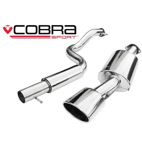 VW Golf GTI (MK4) 1.8 Turbo (1J) (98-04) Cat Back Performance Exhaust (Non-Resonated, TP56)