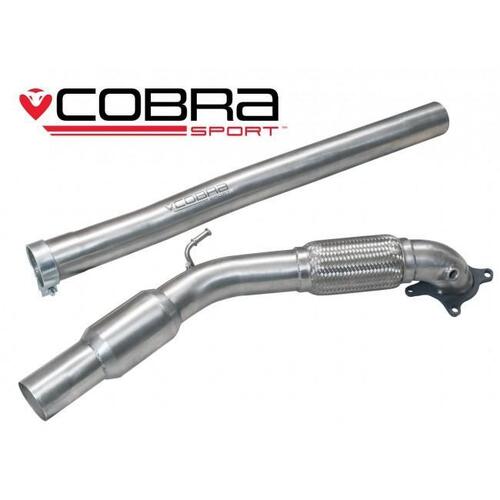 VW Golf GTI (Mk5) 2.0 T FSI (1K) (04-09) Sports Cat / De-Cat Front Downpipe Performance Exhaust (De-Cat)