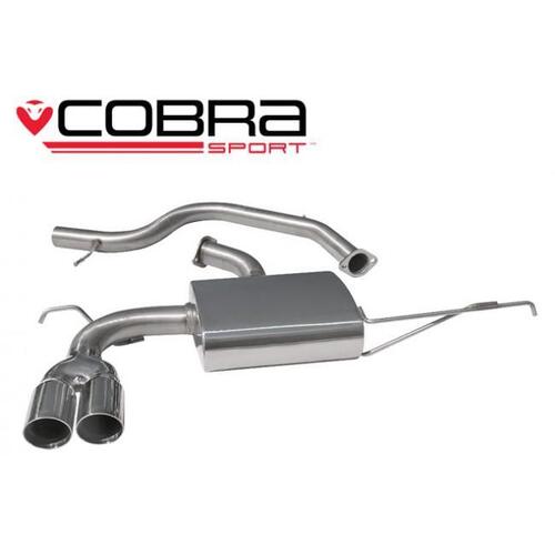 VW Scirocco GT 2.0 TSI (08-13) Cat Back Performance Exhaust (YTP18)
