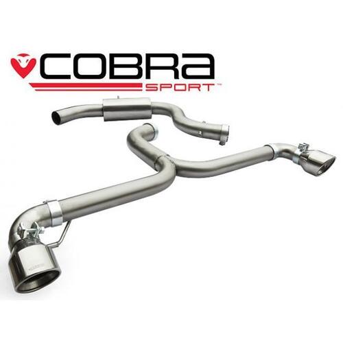 VW Golf GTI (Mk6) 2.0 TSI (5K) (09-12) Venom Cat Back Performance Exhaust (TP38)