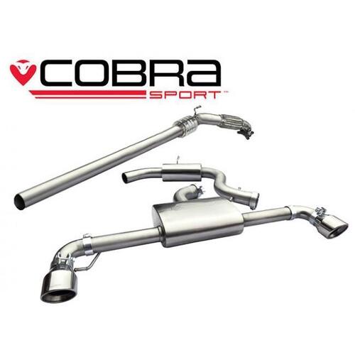 VW Golf GTI (MK6) 2.0 TSI (5K) (09-12) Turbo Back Performance Exhaust (Sports Catalyst, Non Resonated, TP34)