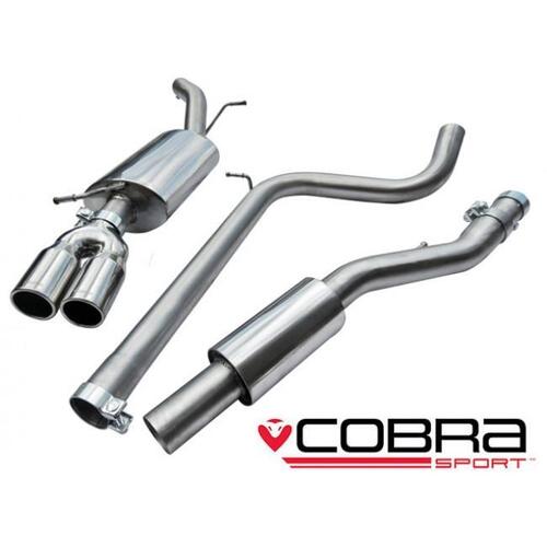 VW Polo GTI (6R) 1.4 TSI (10-14) Cat-Back Performance Exhaust (Non Resonated, YTP4)