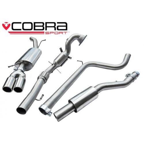 VW Polo GTI (6R) 1.4 TSI (10-14) Turbo Back Performance Exhaust (De-Cat, YTP7)