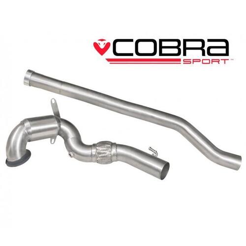 VW Golf R (Mk7) 2.0 TSI (5G) (12-18) Front Downpipe Performance Exhaust (Sports Catalyst)