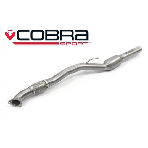 Holden Corsa D VXR Nurburgring (07-09) Secondary Sports Cat / De-Cat Front Pipe Performance Exhaust (De-Cat)