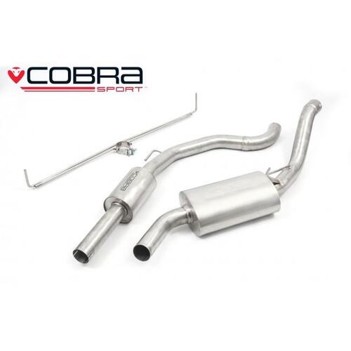 Holden Corsa D VXR (10-14) Cat Back Performance Exhaust (Non Resonated)