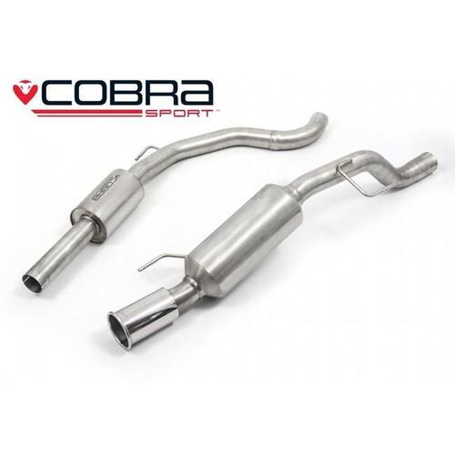 Holden Corsa D 1.6 SRI (07-09) Cat Back Performance Exhaust (Resonated, TP47)
