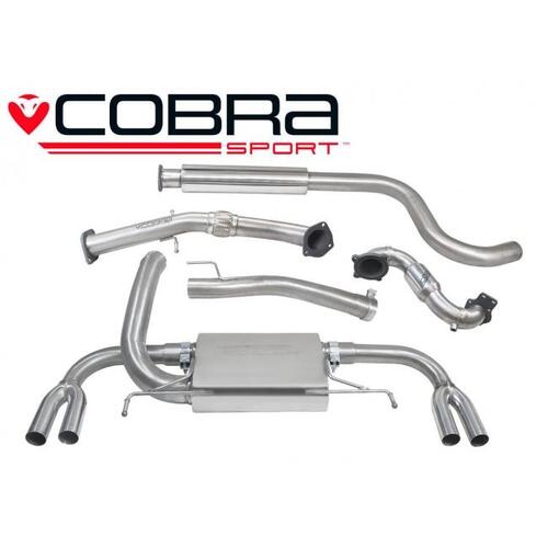 Holden Astra J VXR (12-19) Turbo Back Performance Exhaust (De-Cat, Non Resonated)