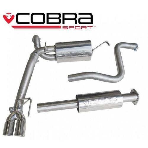 Holden Astra GTC 1.6 Turbo (11-19) Cat Back Performance Exhaust (Non Resonated, TP67)