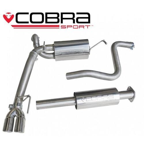 Holden Astra GTC 1.6 Turbo (11-19) Cat Back Performance Exhaust (Resonated, TP38)