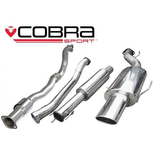 Holden Astra G GSi Hatch (98-04) Turbo Back Performance Exhaust (De-Cat, Resonated, TP48)