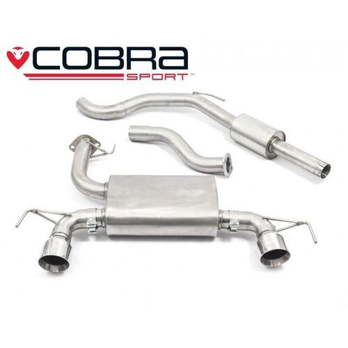 Holden Corsa D VXR Nurburgring (10-14) Cat Back Performance Exhaust (Resonated, TP34)