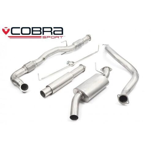 Holden Corsa D VXR (10-14) Turbo Back Performance Exhaust (De-Cat, Non Resonated)