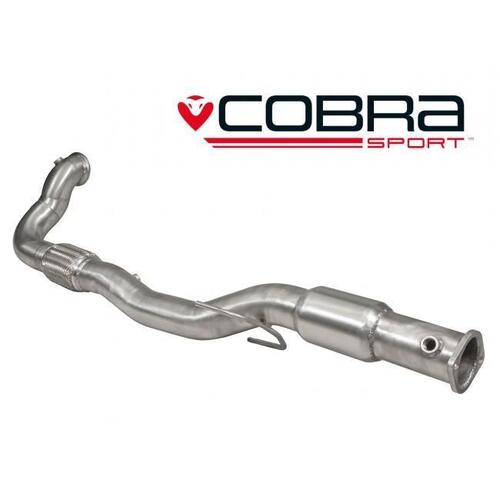 Holden Corsa E VXR (15-18) Front Pipe Sports Cat / De-Cat Performance Exhaust (To Cobra Sport Cat Back, De-Cat)