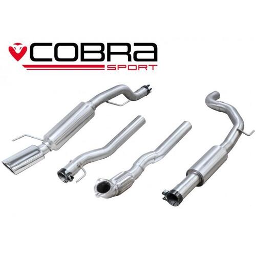 Holden Corsa E 1.0 Turbo (15-19) Cat Back Performance Exhaust (TP108-CF (Carbon Fibre))