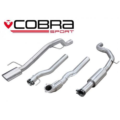 Holden Corsa E 1.0 Turbo (15-19) Venom Cat Back Performance Exhaust (TP34)