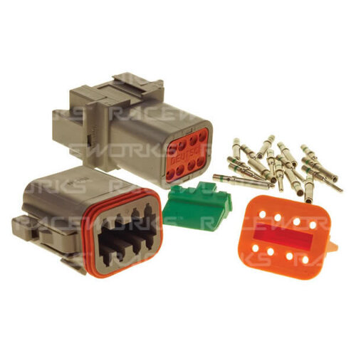 Raceworks Deutsch DT 8-Way Connector Kit  CPS-129