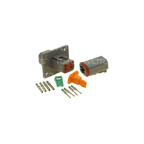 Raceworks Deutsch DT Flange Mount 4-Way Connector Kit  CPS-181