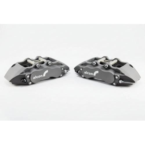 Alcon CR6380 "Motorsports" 6 Piston Calipers 30.2/34.9/38.1 (PAIR) Leading Caliper  Rotor 