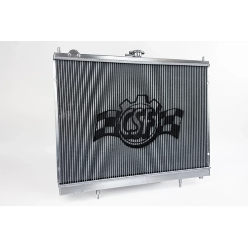 CSF Racing 2-Row 42mm Race Spec Aluminium Radiator - Raw Nissan Skyline R34 GT-R (RB26DETT)