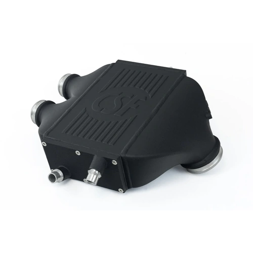 CSF Racing Race-Spec Dual-Pass Charge-Air-Cooler - Crinkle Black BMW M3/M4 F8X
