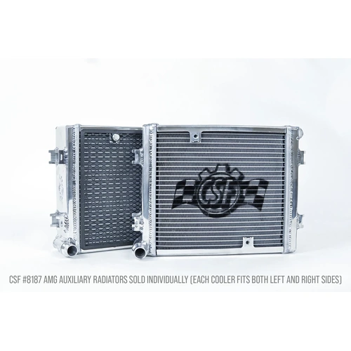 CSF Racing Auxiliary Radiator - Mercedes AMG W205 BMW M3/M4 G8X ZF8