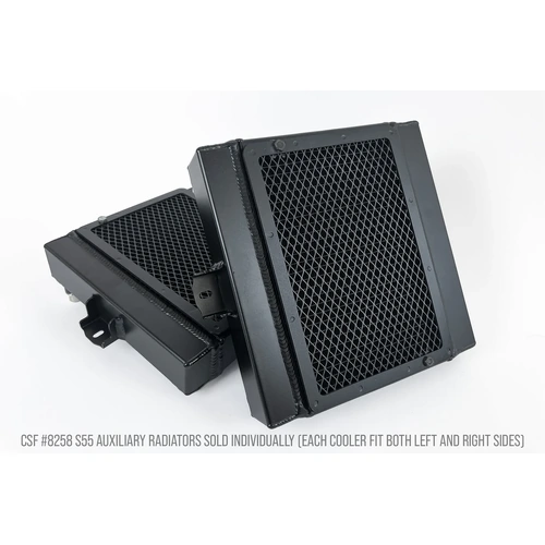 CSF Racing Auxiliary Radiator w/ Rock Guard BMW M3/M4/M2 Comp F8X
