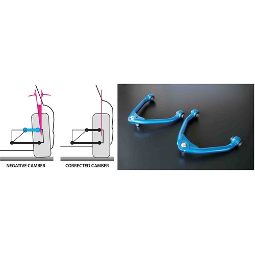 CUSCO FRONT NEGATIVE UPPER ARM FOR CR-X EF7 (ZC)