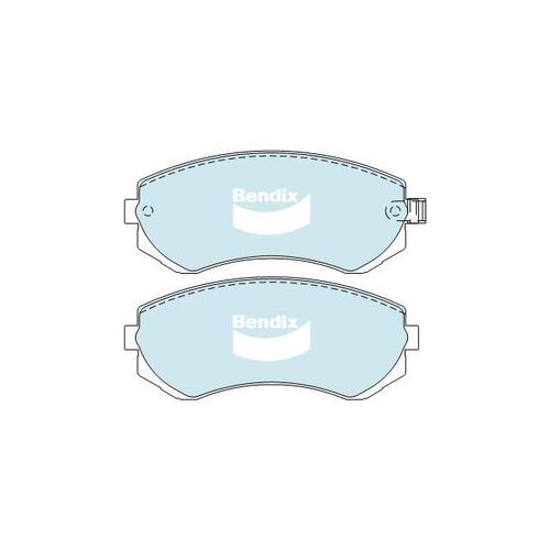 Bendix General CT Brake Pad Set for Patrol 97-22/200SX 94-99 (DB1148GCT)