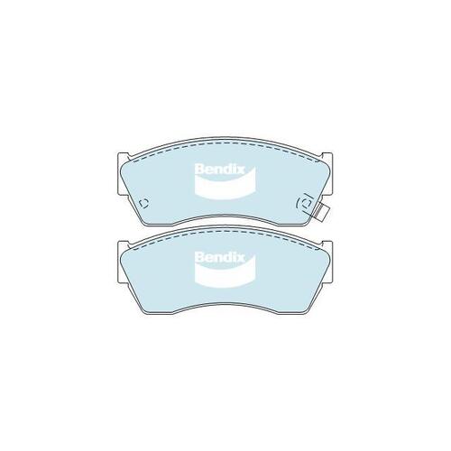 Bendix General CT Brake Pad Set Front for Barina 89-94/Alto 96-98 (DB1155GCT)
