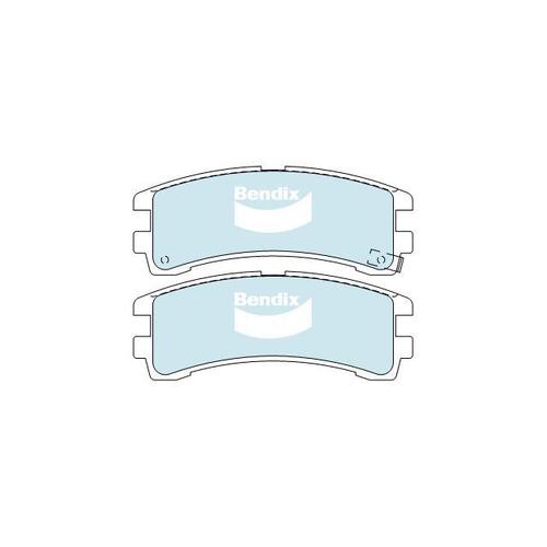 Bendix 4x4 Brake Pad Set Rear for Pathfinder 86-95/Terrano II 97-00 (DB1175-4)