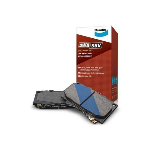 Bendix 4x4 Brake Pad Set Front for Hiace 89-25/Hi-Lux 97-05 (DB1205-4)
