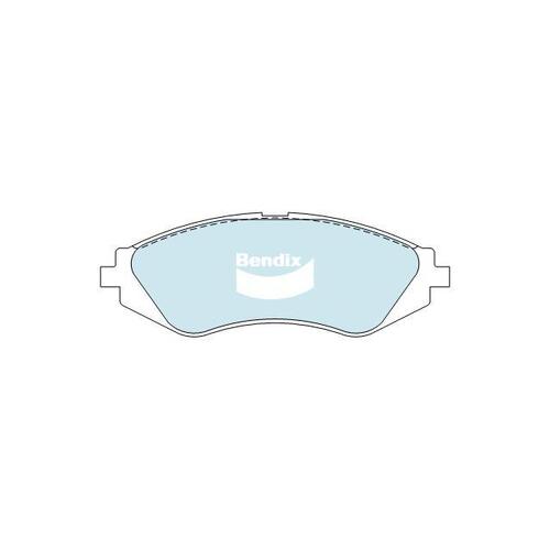 Bendix General CT Brake Pad Set Front for Lanos 97-03/Nubira 97-03 (DB1347GCT)