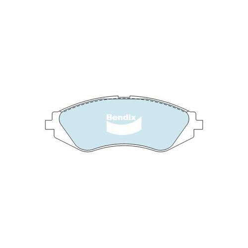 Bendix General CT Brake Pad Set Front for Lanos 97-03/Nubira 97-03 (DB1347GCT)