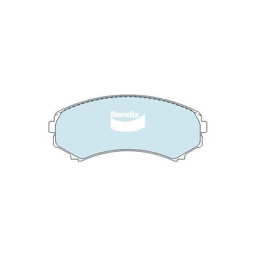 Bendix 4x4 Brake Pad Set Front for Grandis 04-10/Pajero 00-12 (DB1388-4)