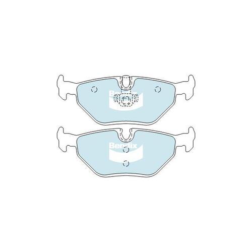 Bendix Euro Brake Pad Set Rear for M3 93-06/Z4 00-09 (DB1415EU)