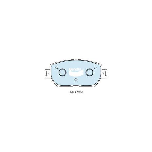 Bendix General CT Brake Pad Set Front for GS 05-11/Camry 02-06 (DB1462GCT)