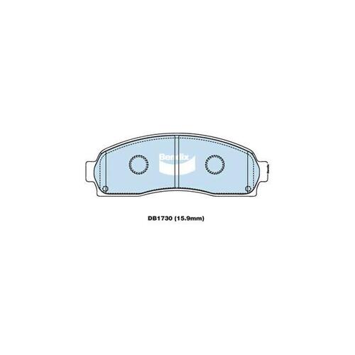 Bendix General CT Brake Pad Set Front for Explorer 01-08 (DB1730GCT)