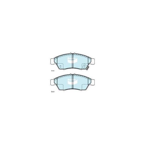 Bendix General CT Brake Pad Set Front(DB1733GCT)