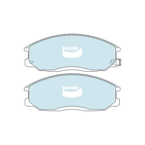 Bendix General CT Brake Pad Set Front for Trajet 00-08/Tucson 4-10 (DB1745GCT)