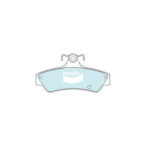 Bendix General CT Brake Pad Set Rear for 380 05-80 (DB1779GCT)