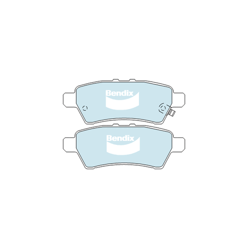 Bendix 4x4 Brake Pad Set Rear for Navara 05-20/Pathfinder 05-13 (DB1919-4)